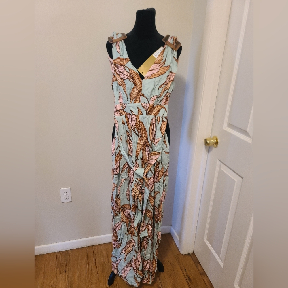 NWT PatBO buckled Plunge Jumpsuit